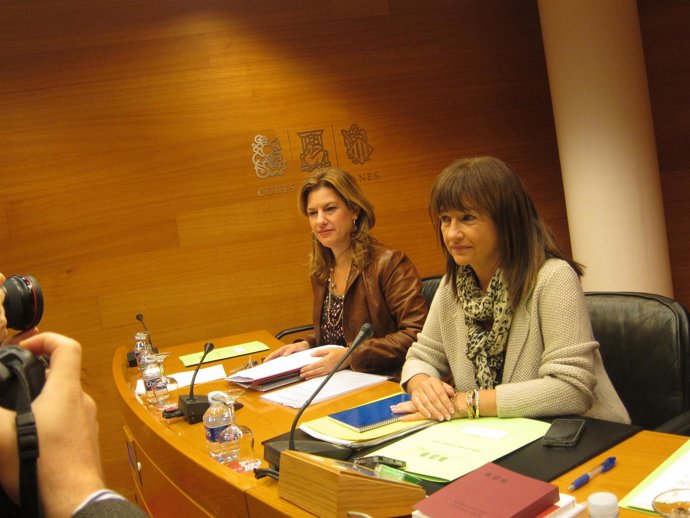 Sánchez De León Y Moreno En La Comisión De Economía De Las Corts