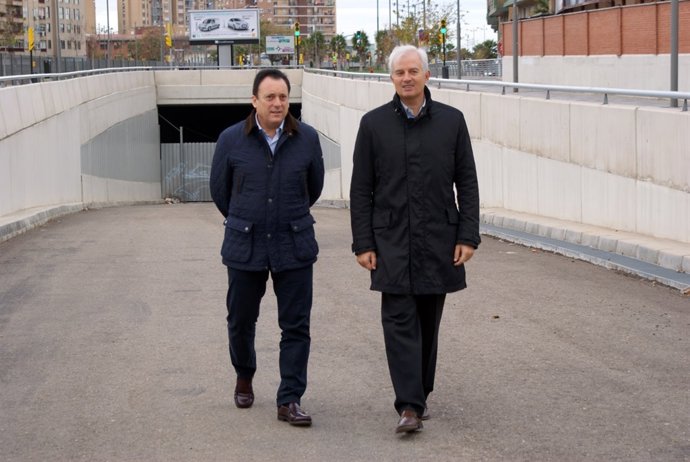 Visita Del PP-Aragón Al Túnel De La A-68 En Zaragoza.