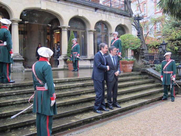 José Luis Rodríguez Zapatero Y Patzi López