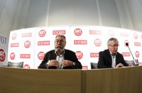 Méndez y Toxo piden a Rajoy y Rubalcaba un "debate social"