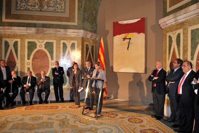 Acto De Conmemoración Del 40 Aniversario De La Asamblea De Catalunya