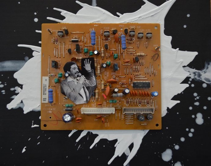 Exposición De Arte Y Tecnología Bajo El Título De 'Dada-Chip'.