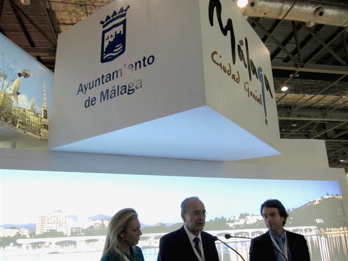 El Alcalde De Málaga En El Transcurso De La World Travel Market