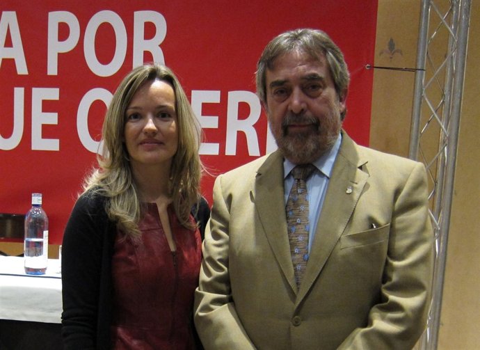 Pilar Alegría Y Juan Alberto Belloch