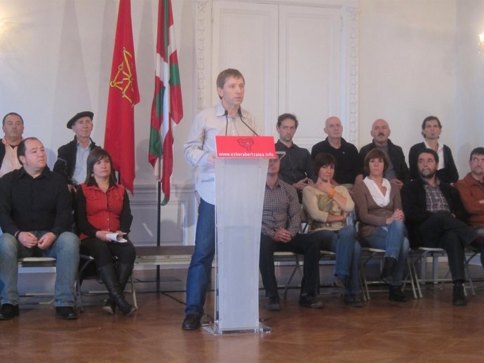 Rufi Etxeberria, Portavoz De La IA.