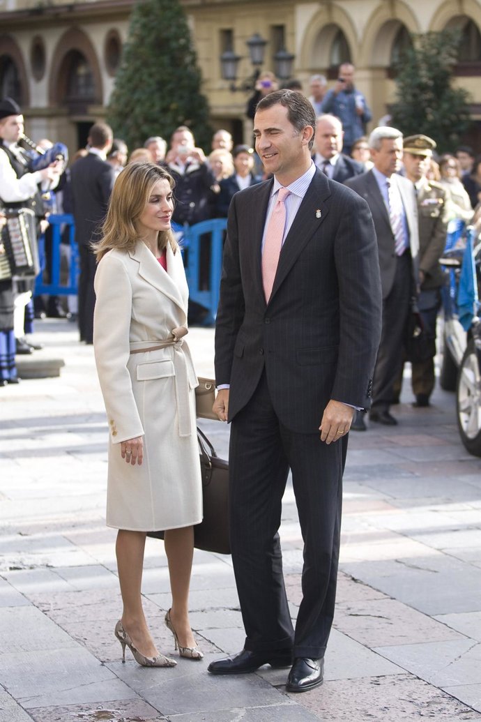 Los Príncipes De Asturias En Asturias
