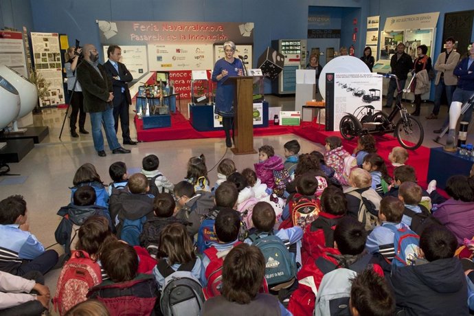 Inauguración De La Feria Navarra Innova. 