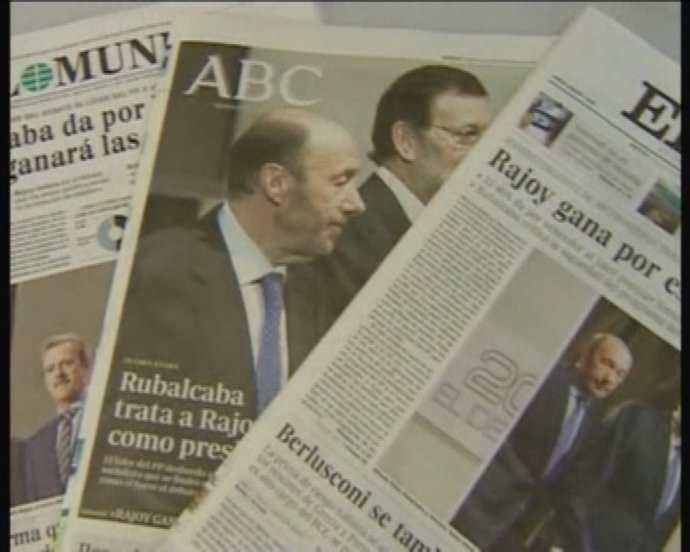 El debate centra las portadas de los periódicos