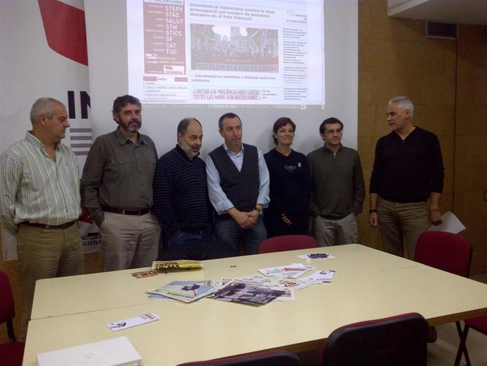 Reunión De Compromís E Intersindical Valenciana