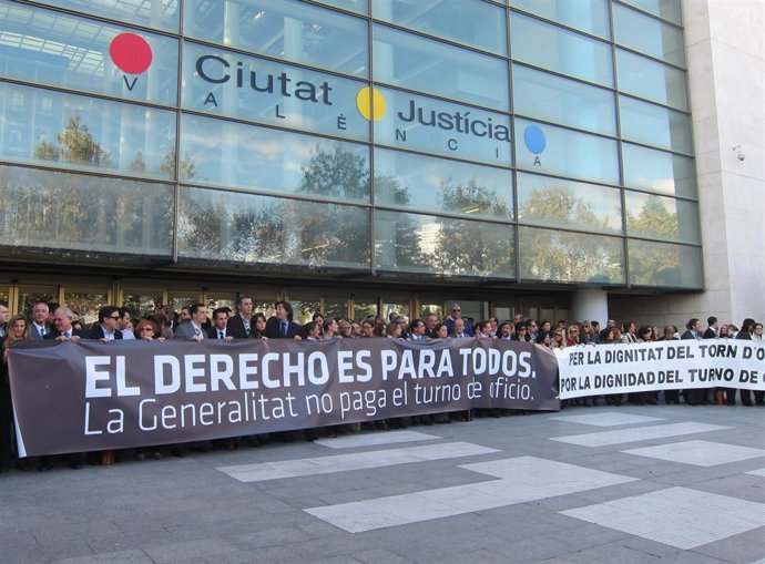 Abogados Del Turno De Oficio En La Concentración