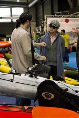 David Bisbal Visita El Salón Náutico De Barcelona