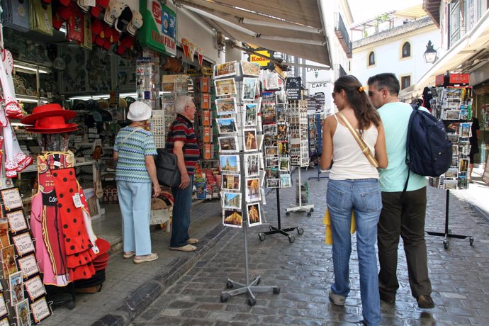Turistas en Córdoba