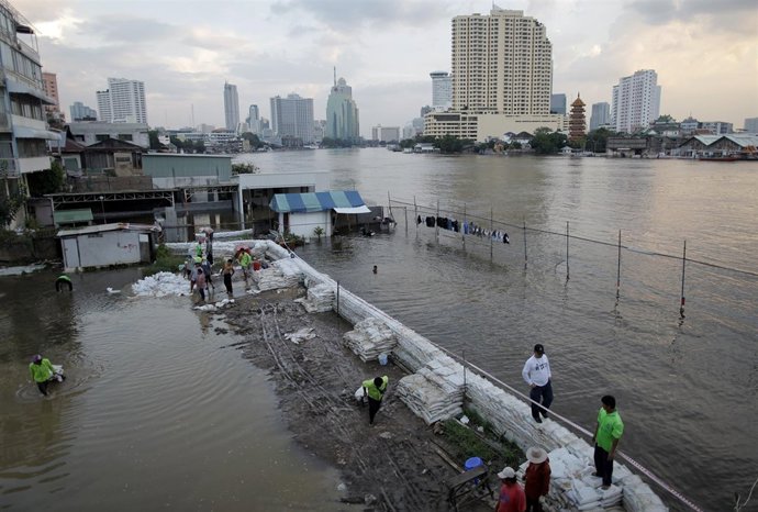 Inundaciones En Bangkok 