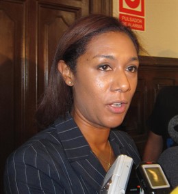 La Portavoz Del Consell Y Consellera Lola Johnson en imagen de archivo