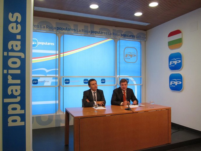 Conrado Escobar Y Alberto Bretón, Candidatos Congreso Y Senado PP Rioja
