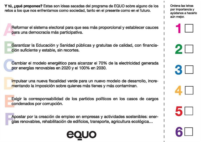 Encuesta De Equo