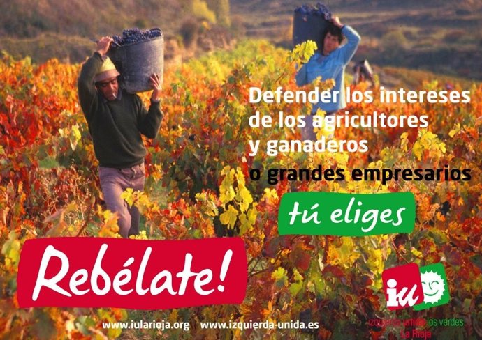 Cartel De IU En Las Elecciones 2011