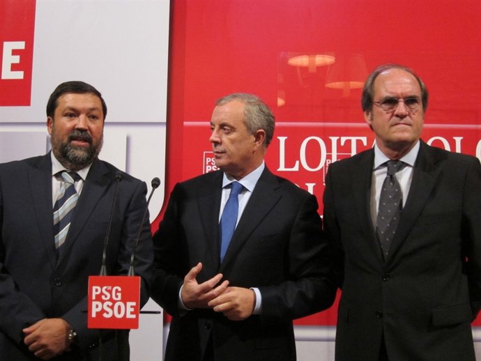 Francisco Caamaño, Pachi Vázquez  Y Ángel Gabilondo