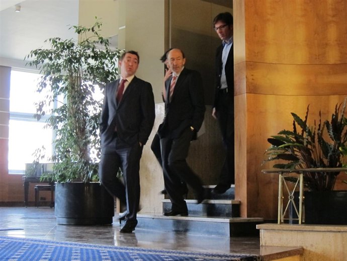 Rubalcaba En Pamplona