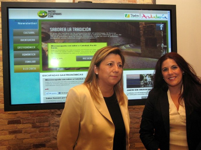 Salazar Y Férriz, En La Presentación Del Viaje De Blogueros A La Provincia.