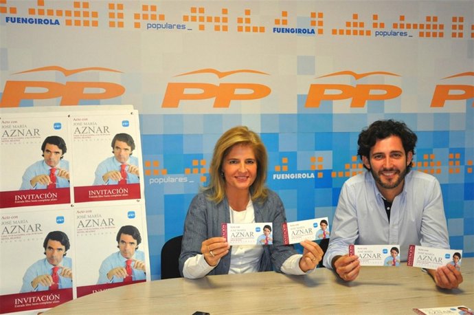 Esperanza Oña Y Francisco José Martín Anuncian La Visita De Aznar