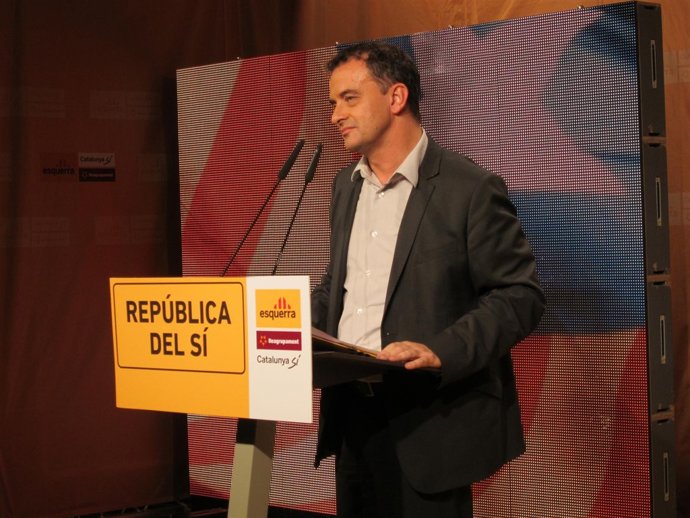 Alfred Bosch (ERC) En Sabadell