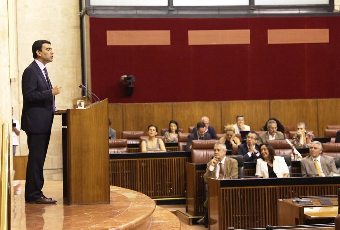 Mario Jiménez, Ante El Pleno Del Parlamento