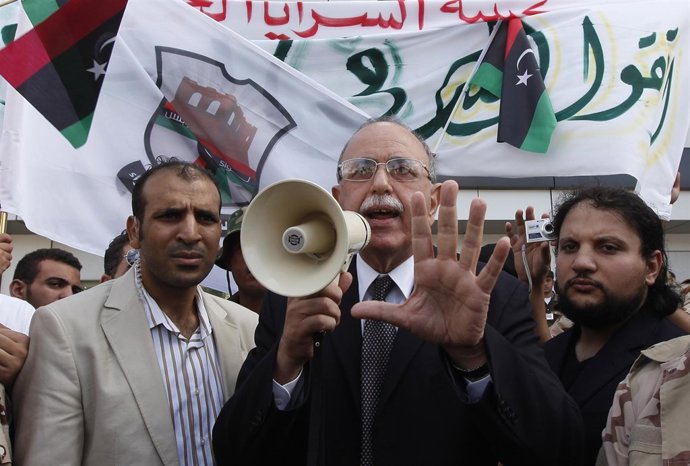 El Primer Ministro Libio, Abdurrahim El Keib