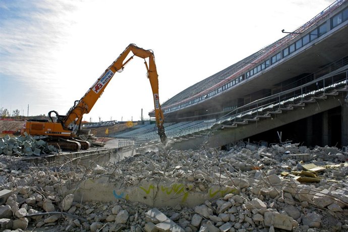 La Peineta Atletico De Madrid Obras