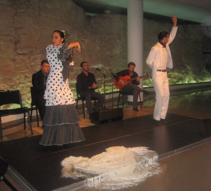 Actuación Flamenco En El Colegio Rector Peset