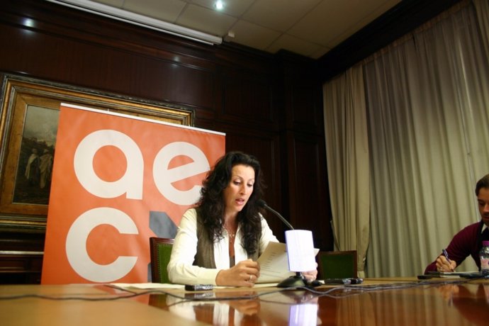 La Diputada Provincial De Cultura, María Vázquez 