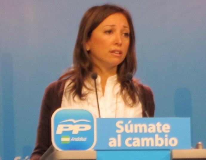 La Vicesecretaria De Política Electoral Del PP-A, Patricia Navarro