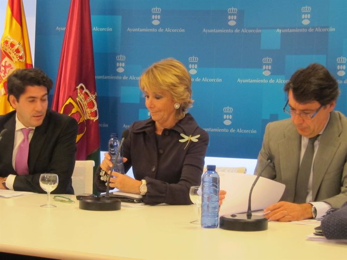 Pérez, Aguirre Y González En Rueda De Prensa Posterior Al Consejo De Gobierno