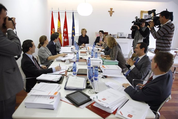 Reunión Del Consejo De Gobierno De La Comunidad De Madrid 