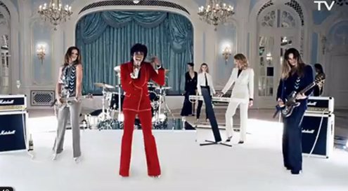 Cinco Supermodelos Grabando El Videoclip 'Girl Panic!' De Duran Duran 