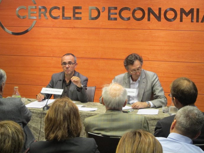 El Candidato De ICV-Euia, Joan Coscubiela En El Cercle D'economia