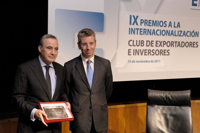 El Presidente De Cosentino Recibe El Premio Del Club De Exportadores