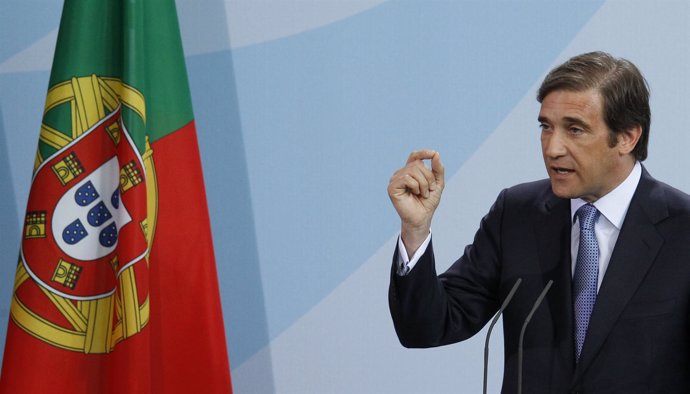El Primer Ministro Portugués, Pedro Passos Coelho