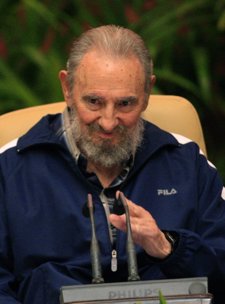 El Expresidente Cubano Fidel Castro.