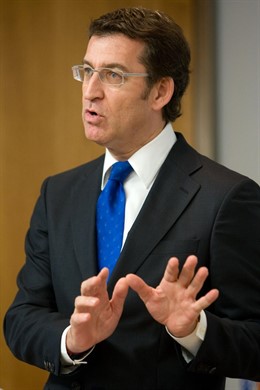 El Presidente De La Xunta, Alberto Núñez Feijóo, Tras El Consello De La Xunta