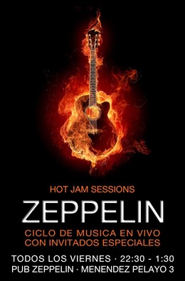 Cartel Del Ciclo 'Mano A Mano' Del Zeppelin