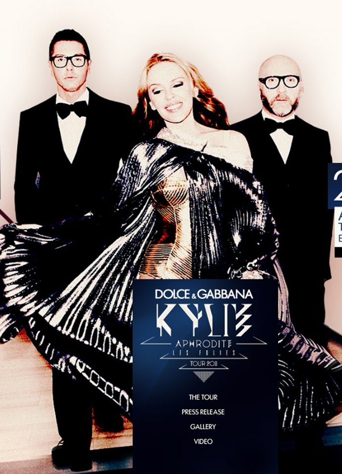 Imagen De La Página Web De Dolce & Gabbana 