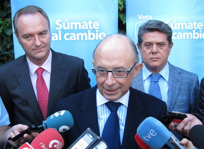 Cristóbal Montoro, Alberto Fabra Y Federico Trillo