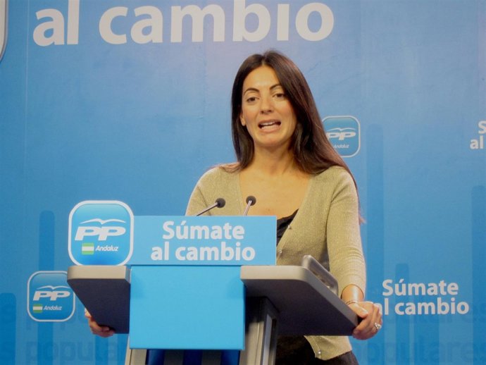 La Portavoz Del PP-A, Rosario Soto, Hoy En Rueda De Prensa En Sevilla