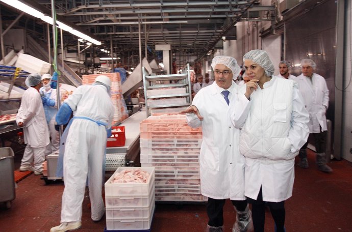 Cosepal Visita Empresa Frimancha Industrias Cárnicas S.A. De Valdepeñas