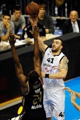 Nikola Pekovic Del Partizan, Máximo Anotador Ante El Real Madrid