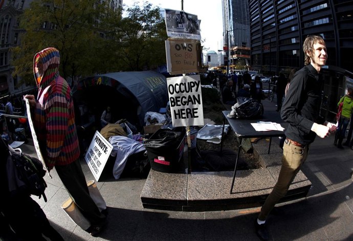 Movimiento Ocuppy Wall Street En Estados Unidos