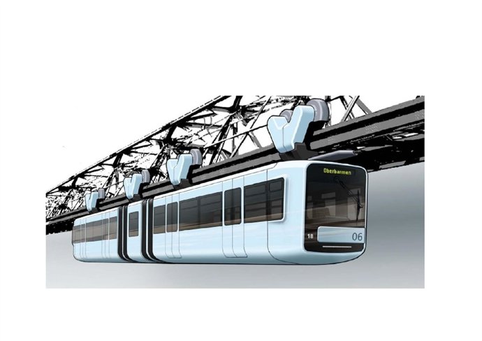 Tren Suspendido De Wuppertal