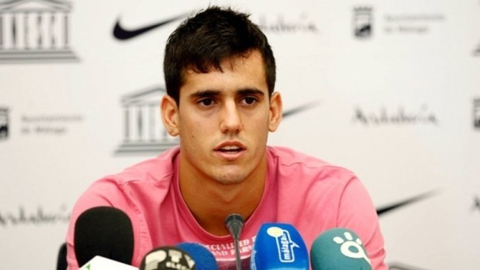 Juanmi, Durante Una Rueda De Prensa