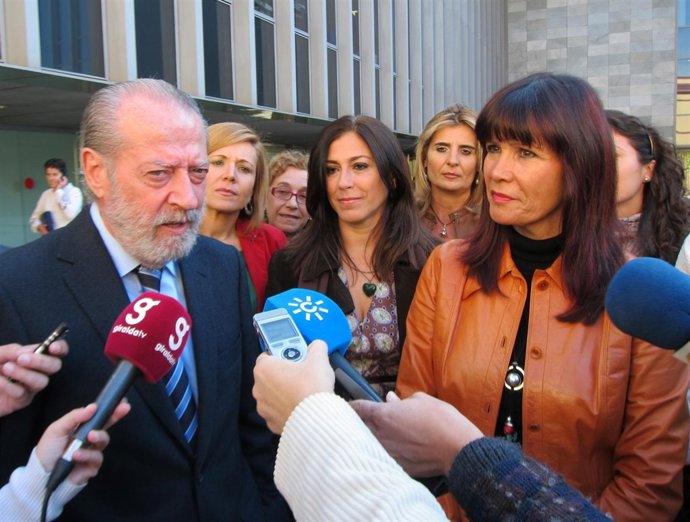 Inauguración De La Feria Provincial De Empresarias De Sevilla